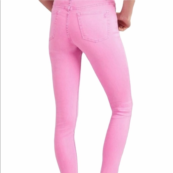 JOULES NWT Super Skinny Denim Jeans Size 2 in Perfect Pink - Picture 4 of 13